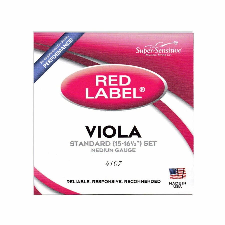 Strings D'Addario C Strings | Red Label Viola C String Nickel