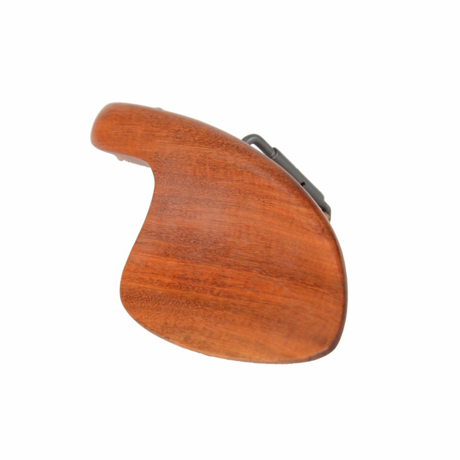 Accessories Supreme Chinrests & Fittings | Guarneri Model Pernambuco Violin Chinrest With Titanium Hardware