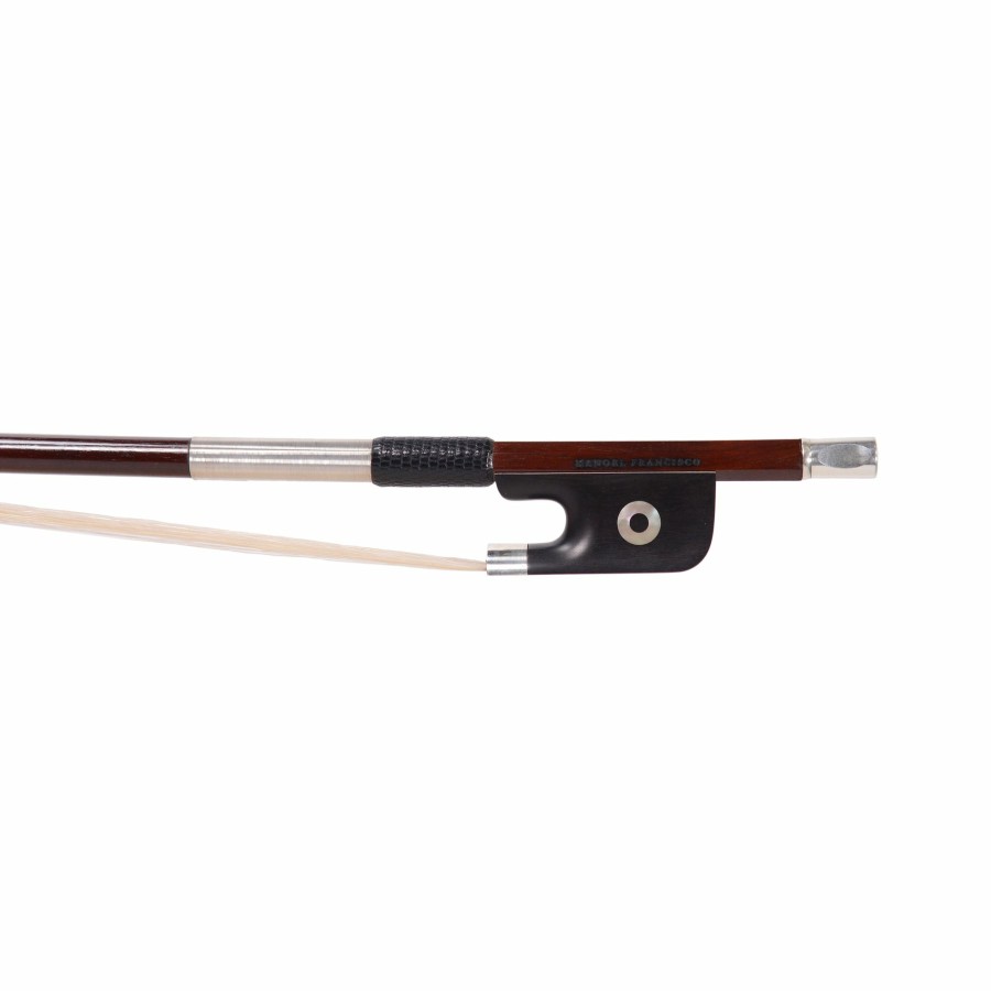 Bows Manoel Francisco Wood Cello Bows | Manoel Francisco Silver Elite Pernambuco Cello Bow