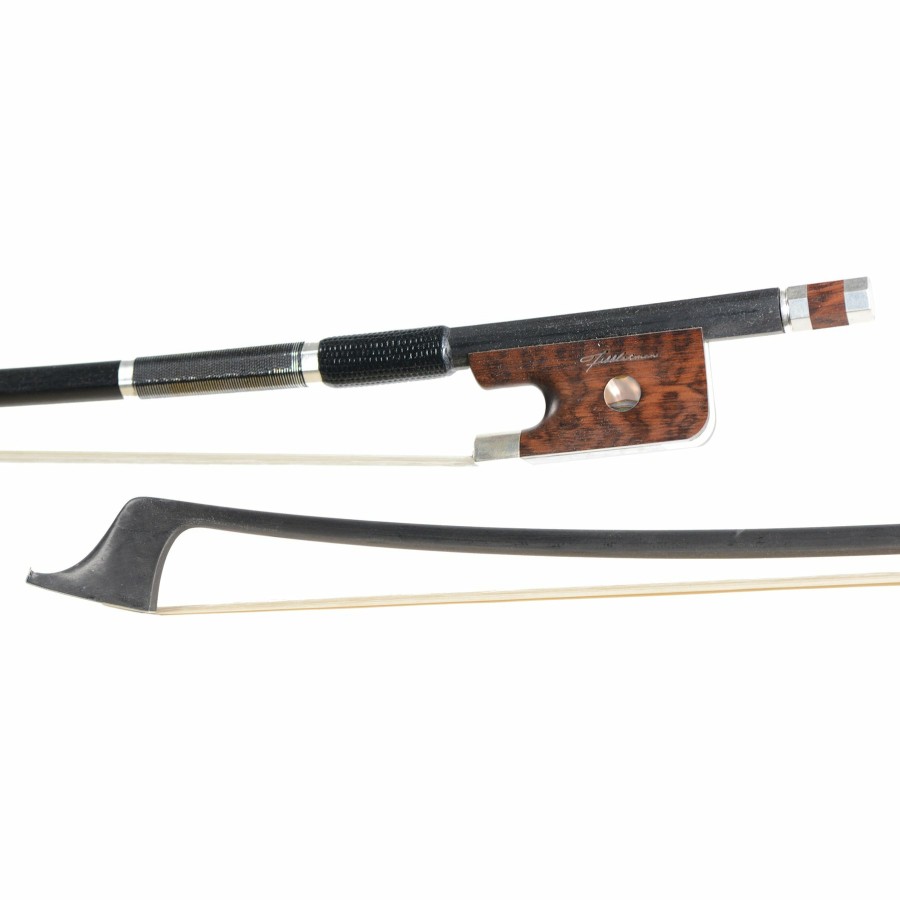 Bows Fiddlerman Carbon Fiber Double Bass Bows | Fiddlerman Pro Series French Style Double Bass Bow