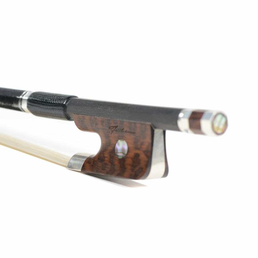 Bows Fiddlerman Carbon Fiber Double Bass Bows | Fiddlerman Pro Series French Style Double Bass Bow