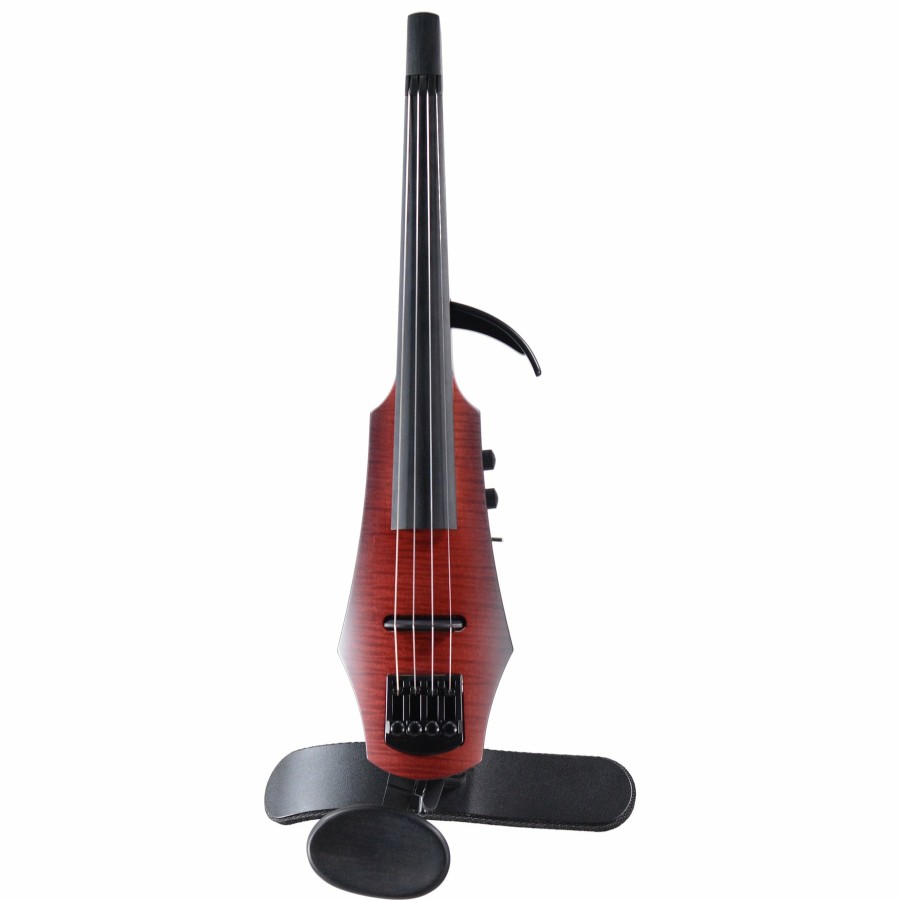 Instruments NS Design Electric Instruments | Pre-Owned Ns Design Nxta 4-String Electric Violin, Burgundy Satin