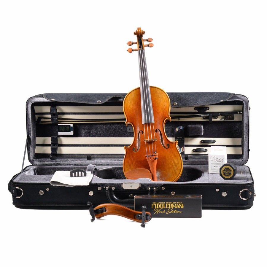 Instruments Fiddlerman Intermediate Violins | Fiddlerman Symphony Violin Outfit