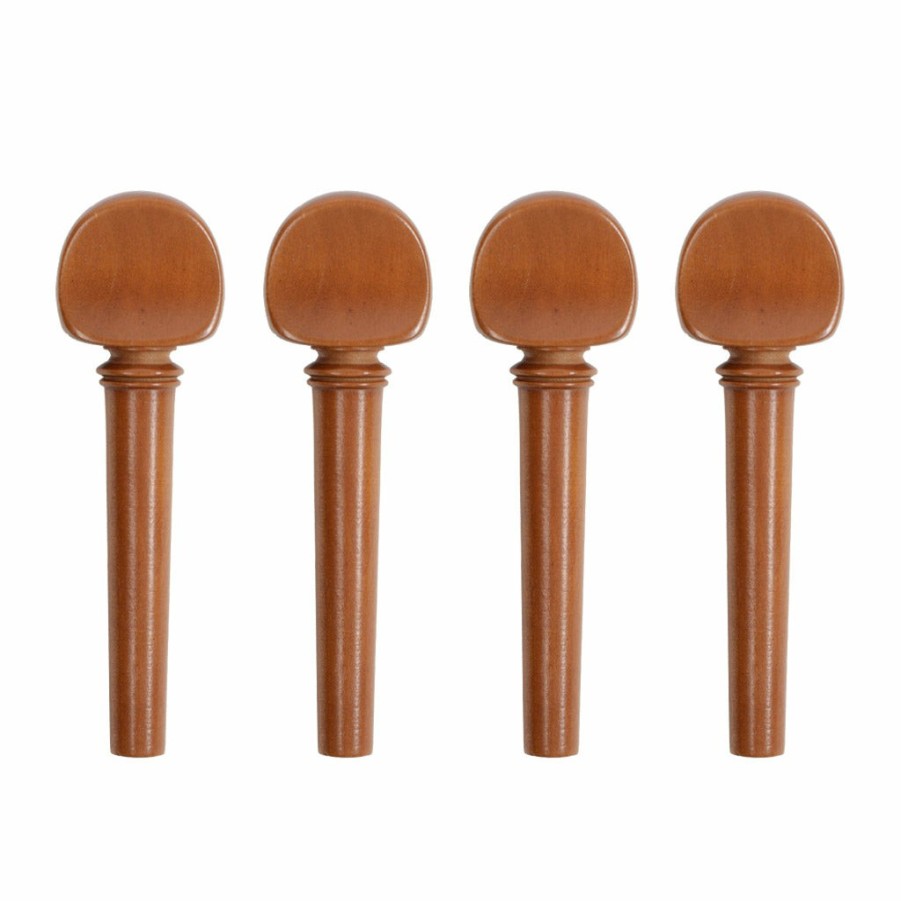 Accessories Supreme Chinrests & Fittings | French Model Boxwood Violin Peg Set