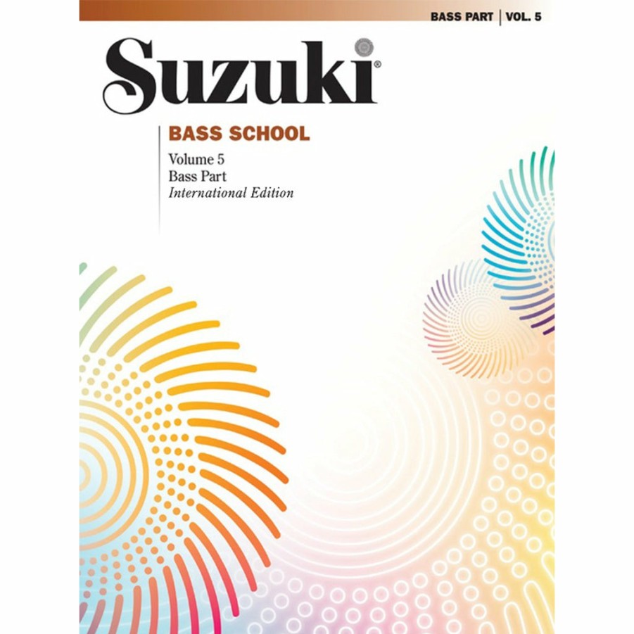 Accessories Suzuki Double Bass Music | Suzuki Bass School Method Book, Volume 5