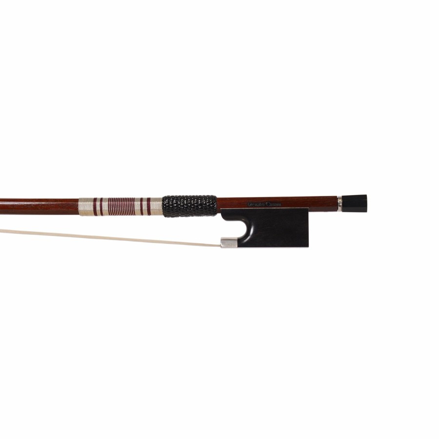 Bows Renato Casara Wood Violin Bows | Renato Casara Silver Noir Pernambuco Violin Bow