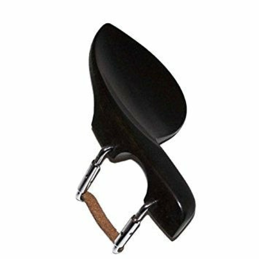 Accessories Supreme Chinrests & Fittings | Guarneri Model Violin Chinrest - Silver Hardware