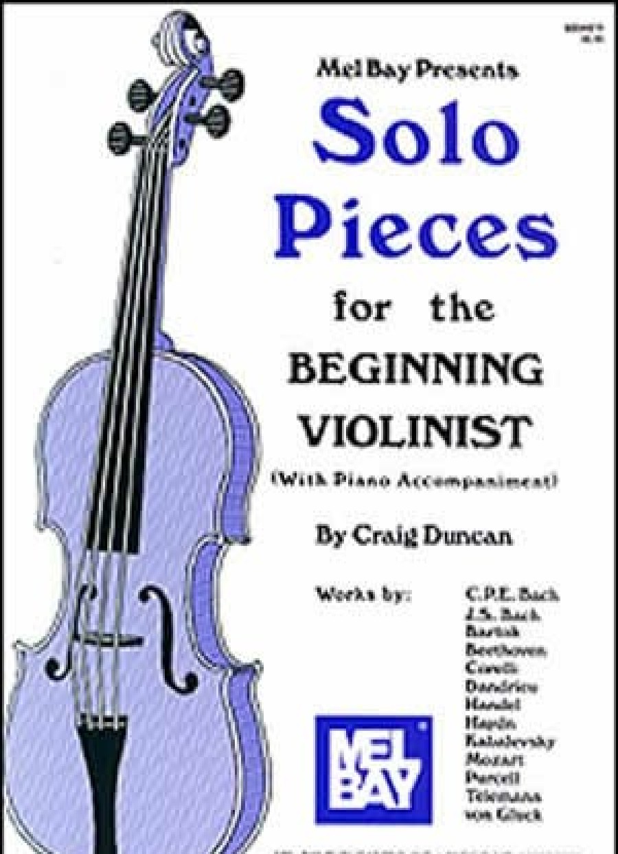 Accessories Mel Bay Violin Music | Solo Pieces For The Beginning Violinist