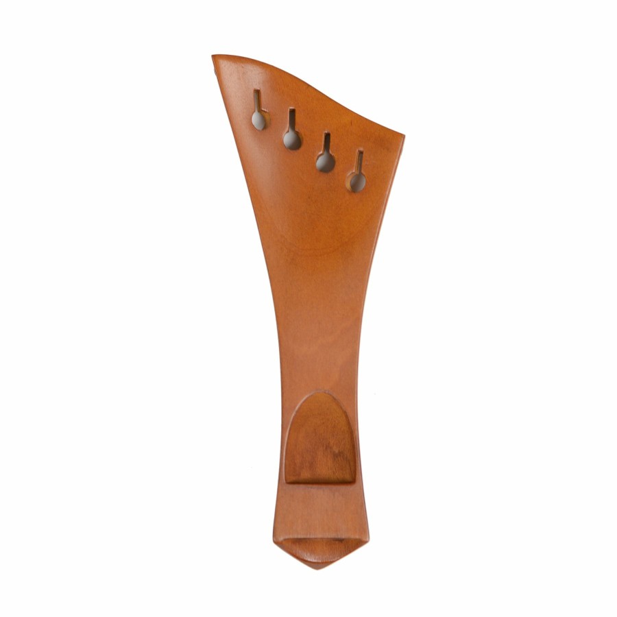 Accessories Supreme Chinrests & Fittings | Harp Model Boxwood Professional Violin Tailpiece