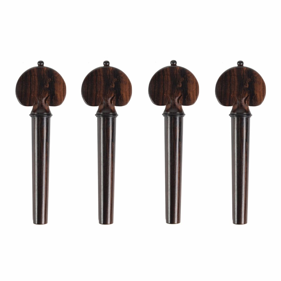 Accessories Supreme Fittings | Heart Shaped Rosewood Cello Peg Set