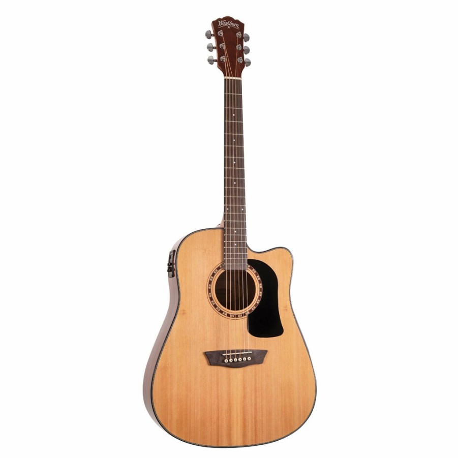 Instruments Washburn Acoustic Guitars | Washburn Apprentice D5 Acoustic-Electric Guitar Outfit