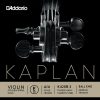 Strings D'Addario E Strings | D'Addario Kaplan Golden Spiral Solo Violin E String