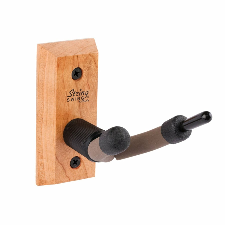 Accessories String Swing Instrument Stands & Holders | Wall Mounted Wood Violin Hanger