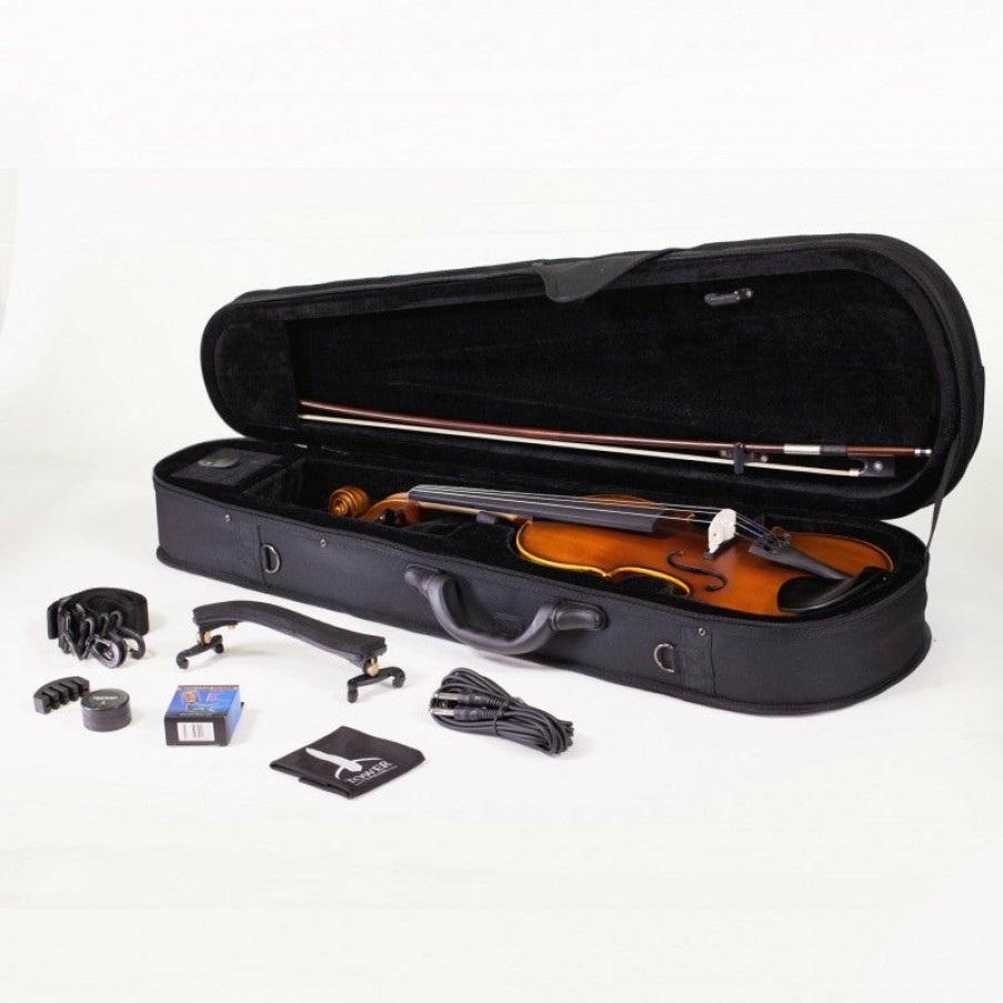 Instruments Tower Strings Electric Instruments | B-Stock Tower Strings Acoustic Electric Violin Outfit