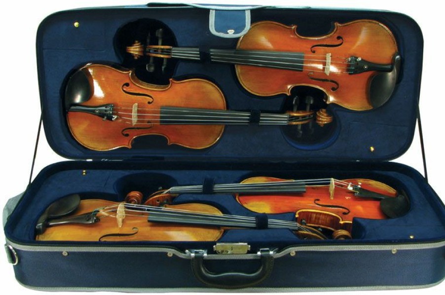 Cases Maple Leaf Strings Multi-Instrument Cases | Maple Leaf Strings Quad Violin Case