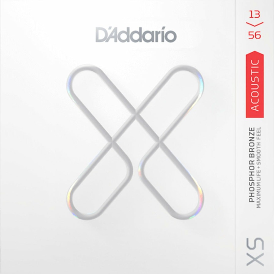 Strings D'Addario Guitar Strings | D'Addario Xs Phosphor Bronze Acoustic Guitar String Set, Medium