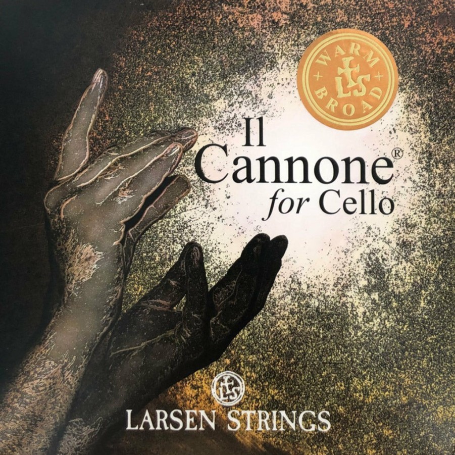 Strings Larsen Strings String Sets | Larsen Il Cannone Cello String Set, Warm & Broad