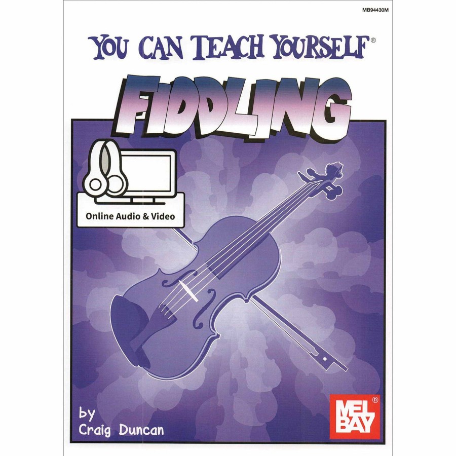 Accessories Mel Bay Violin Music | You Can Teach Yourself Fiddling (Book/Online Audio + Video)