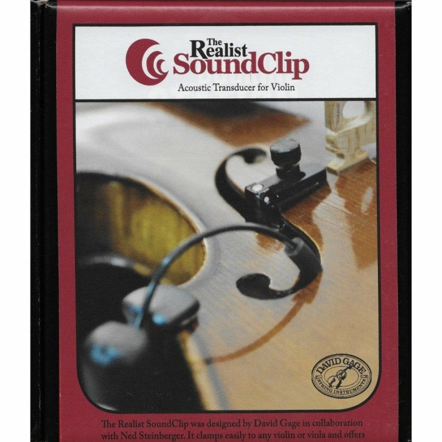 Accessories Realist Pickups & Microphones | Realist Soundclip Pickup For Violin & Viola