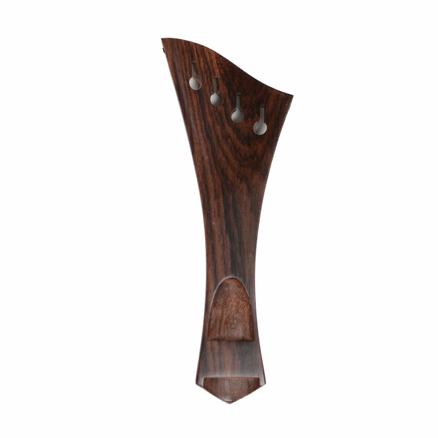 Accessories Supreme Chinrests & Fittings | Harp Model Rosewood Professional Violin Tailpiece