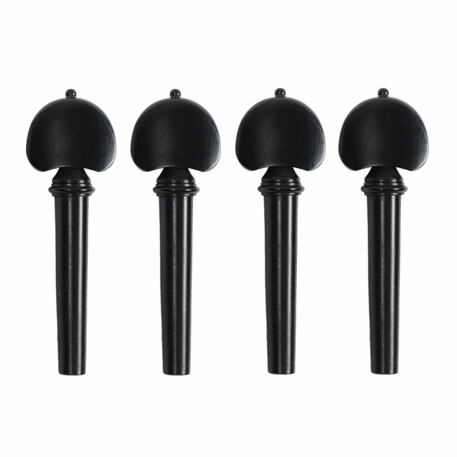 Accessories Supreme Chinrests & Fittings | Hill Model Ebony Violin Peg Set