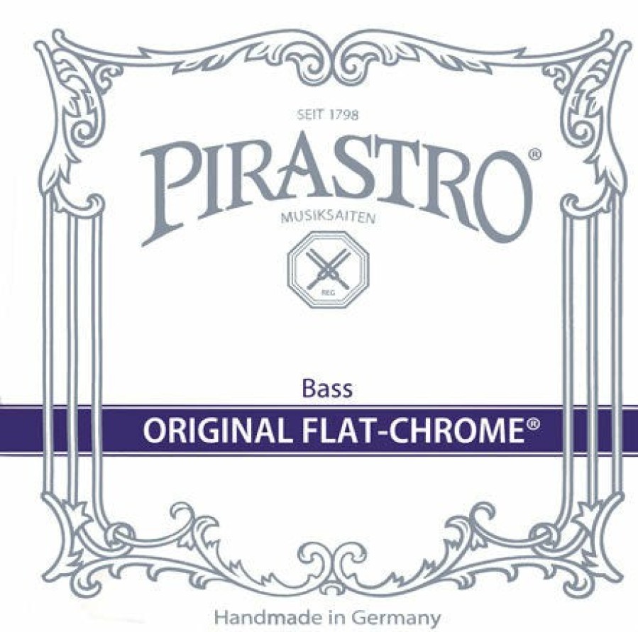 Strings Pirastro A Strings | Pirastro Original Flat Chrome Bass A String Orch