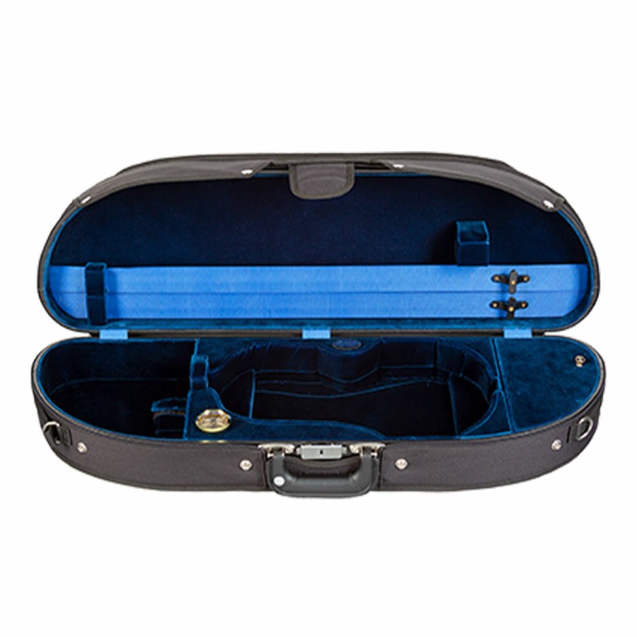 Cases Bobelock Shaped Cases | Bobelock 1047 Half-Moon Wooden Violin Case