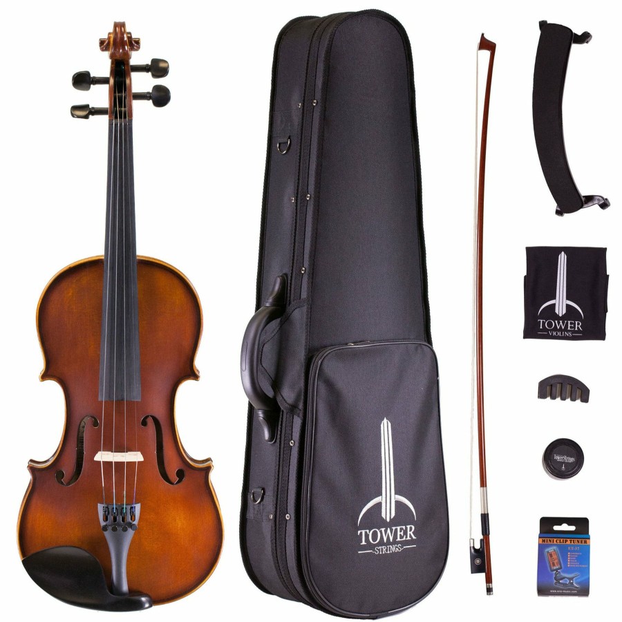 Instruments Tower Strings Beginner Violins | Tower Strings Entertainer Violin Outfit