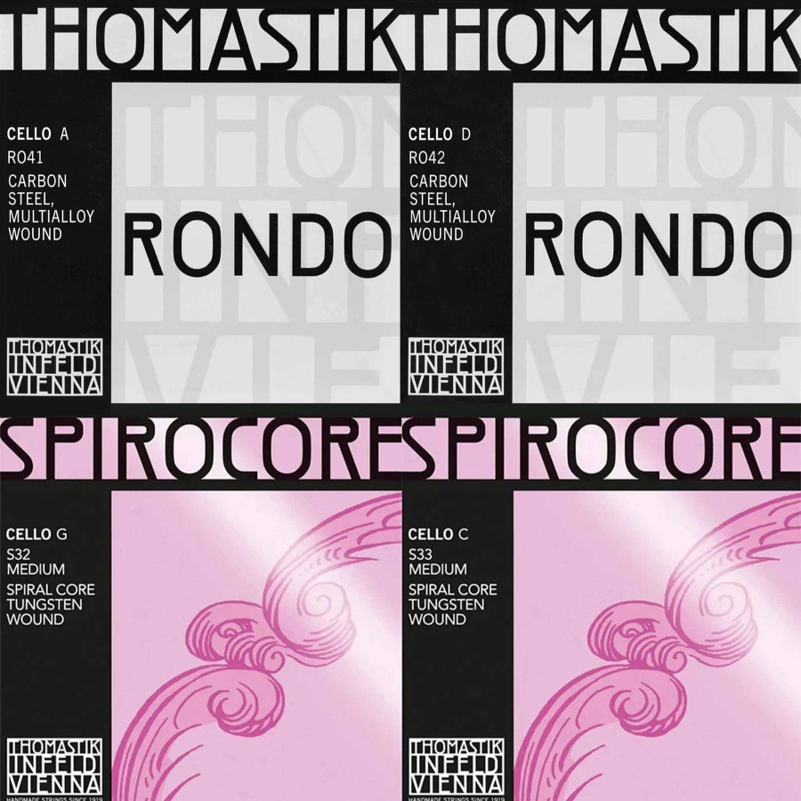 Strings Thomastik String Sets | Thomastik "Spi-Rondo" Combo Cello String Set