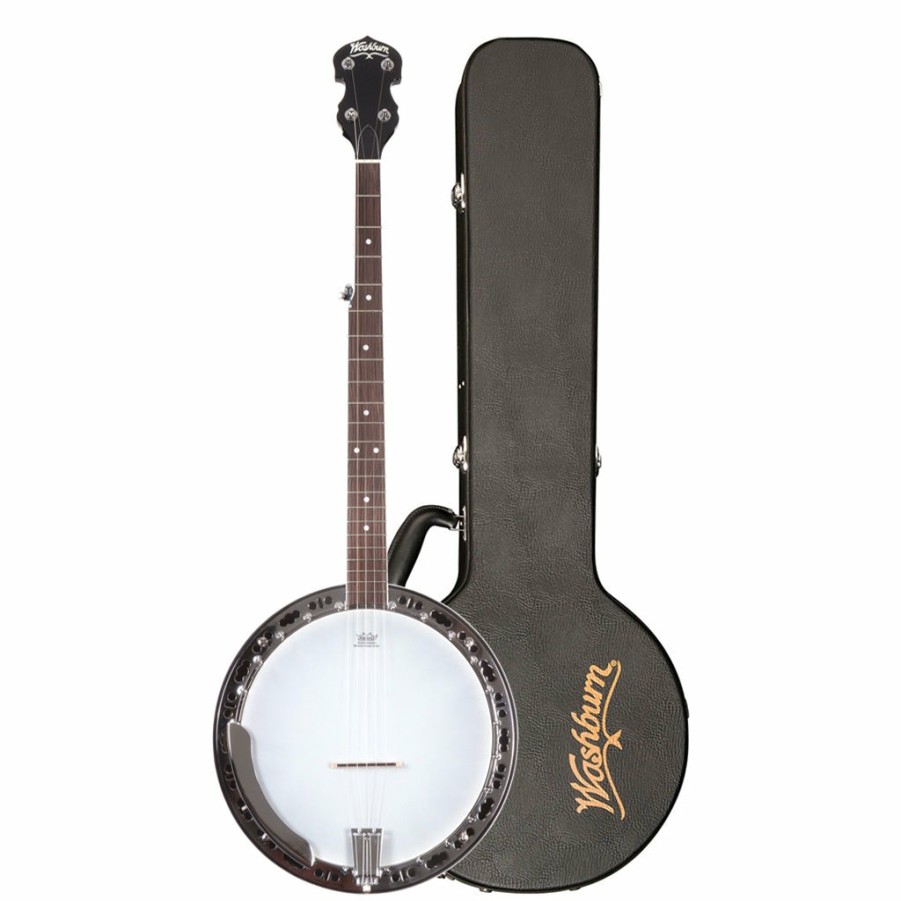 Instruments Washburn Banjos | Washburn Americana B11 5-String Banjo