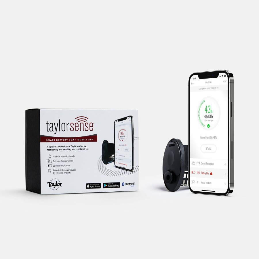 Cases Taylor Guitars Humidity Control | Taylorsense Guitar Health Monitoring System