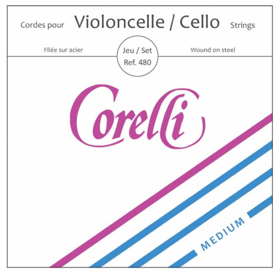 Strings Corelli G Strings | Corelli Crystal Cello G String Nickel/Tungsten On Gut