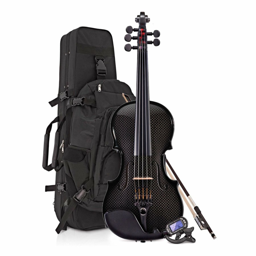 Instruments Glasser 5+ String Instruments | Glasser Carbon Composite Acoustic-Electric 5-String Violin