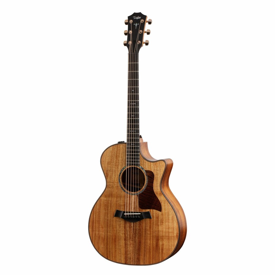 Instruments Taylor Guitars Acoustic Guitars | Taylor Grand Auditorium 724Ce Hawaiian Koa Acoustic-Electric Guitar