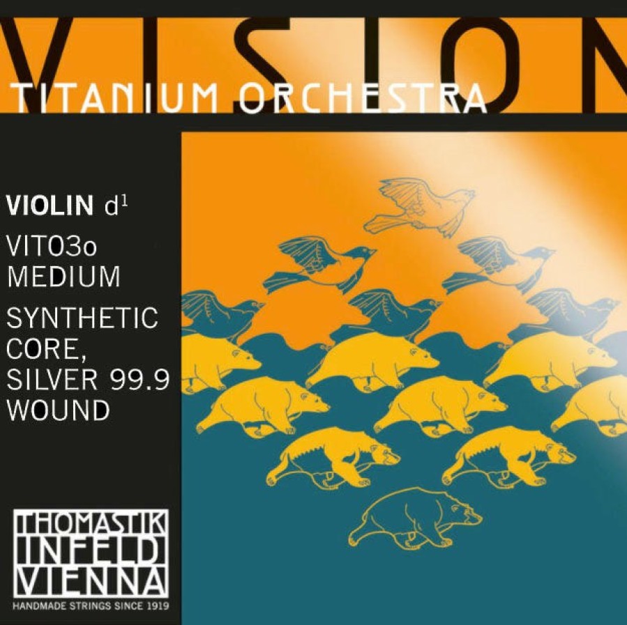 Strings Thomastik D Strings | Thomastik Vision Titanium Orchestra Violin D String