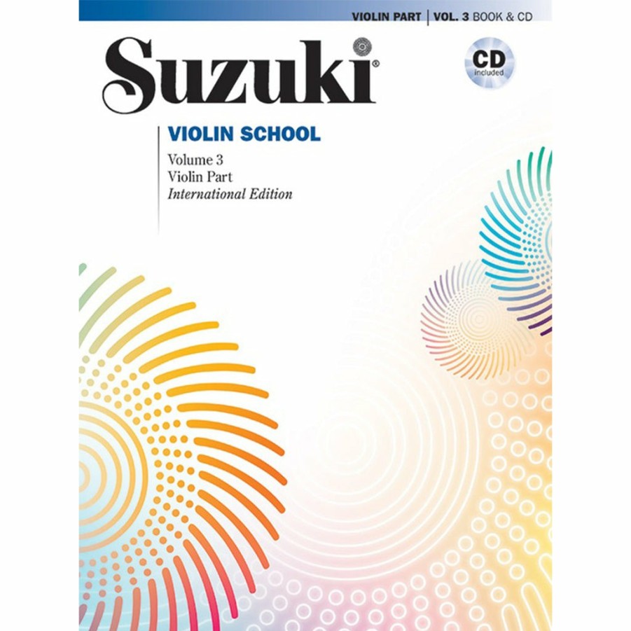 Accessories Suzuki Violin Music | Suzuki Violin School Method Book, Volume 3